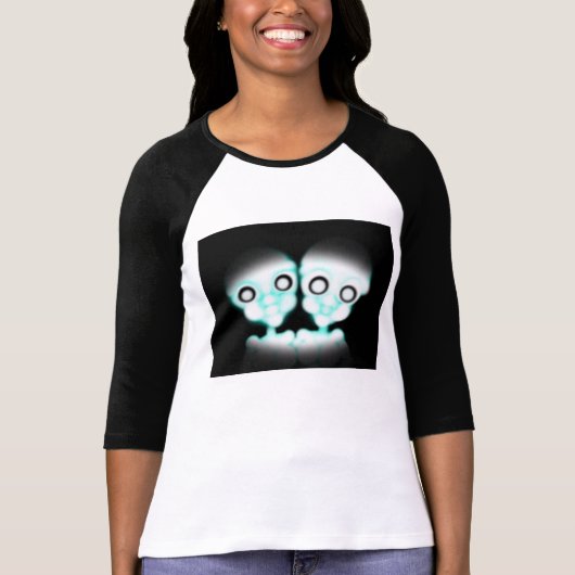 Morbid Alien Twins T-Shirt Womens (Voorkant)