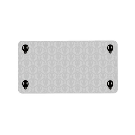 Morbid Faces Etiket (Voorkant)