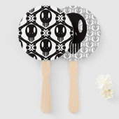 Morbid Faces Handwaaier (Voorkant en achterkant)