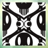 Morbid Faces Raamsticker (Vel 3)