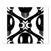 Morbid Faces Rubberstempel (Afrduk)