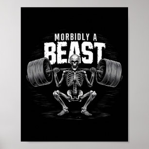 Morbide Een Beest Grappige Sarcastische Meme Poster