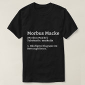 Morbus Macke Dictionary Service d'urgence T-shirt (Design devant)