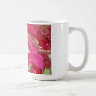 Morceau de joie sur une tasse