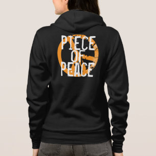 morceau de sweat - shirt à capuche de paix