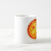 Morceau de tarte sur la tasse de jour de pi (Centre)