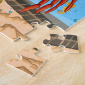 Morceaux surdimensionnés de puzzle du crabe 30 (Côté)