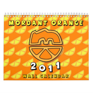 Mordant Sinaasappel 2011 - Wandkalender Kalender
