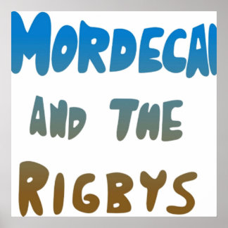 Mordecai en de Rigbys Poster