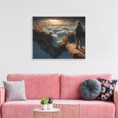 Morden Edge Walker Canvas Afdruk (Insitu (Woonkamer))