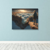 Morden Edge Walker Canvas Afdruk (Insitu (Houten vloer))