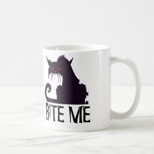 MORDEZ-MOI, tasses de café drôles de chats