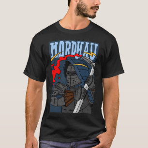Mordhau, de zwaardhak van de ridder. Videogame Art T-shirt