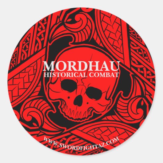 Mordhau Historisch gevechtsblad van Stickers (Voorkant)