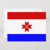 Mordovia Flag Briefkaart (Voorkant / Achterkant)