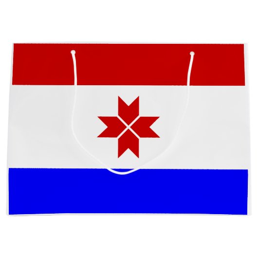 Mordovia Flag Groot Cadeauzakje (Voorkant)