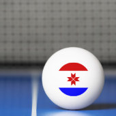 Mordovia Flag Pingpongballen (Net)