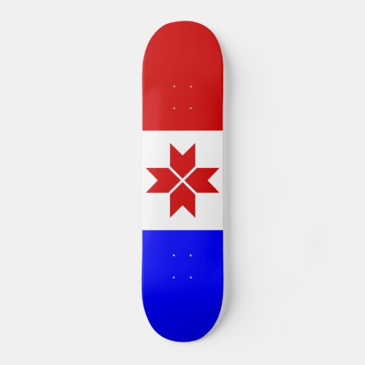 Mordovia Flag Skateboard (Voorkant)