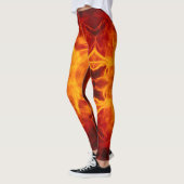 More Fire - Power Yoga Leggings (Gauche)