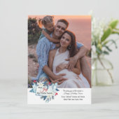 More Joy Holiday Pregnancy Announcements Aankondiging (Staand voorkant)