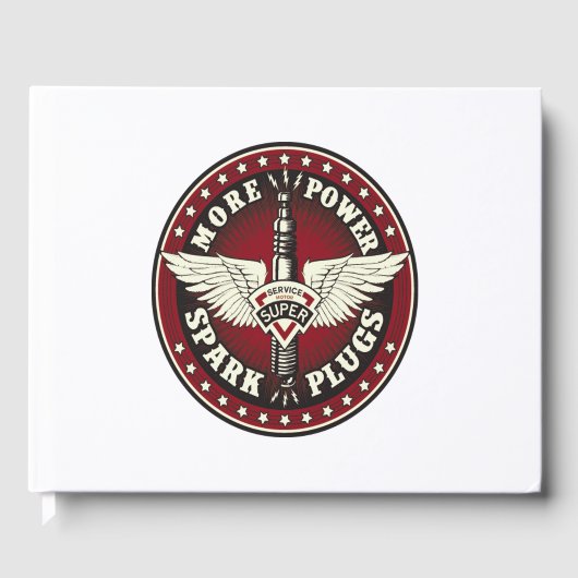 more power spark plugs service motor super gastenboek (Voorkant)