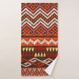 More than 100 years old colorful thai handcraft pe badhanddoek