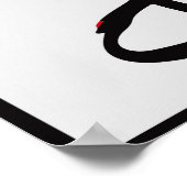 More wine please | Funny & decorative Poster (Coin)