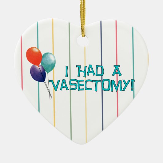 moreback011, Vasectomie Keramisch Ornament (Voorkant)
