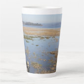 Morecambe Bay High Tide Latte Mug (Devant)