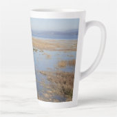 Morecambe Bay High Tide Latte Mug (Droite)