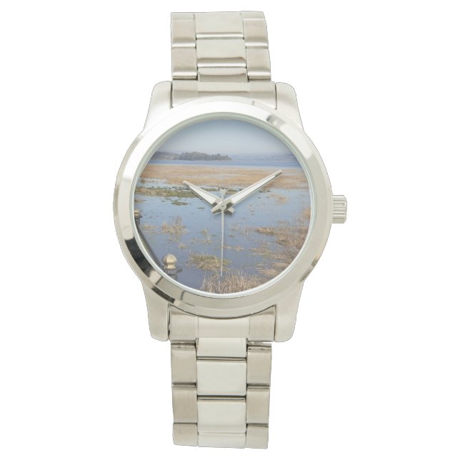 Morecambe Bay High Tide Watch Horloge (Voorkant)