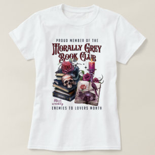 Moreel Grijze Boekenclub Vijanden voor Liefhebbers T-shirt