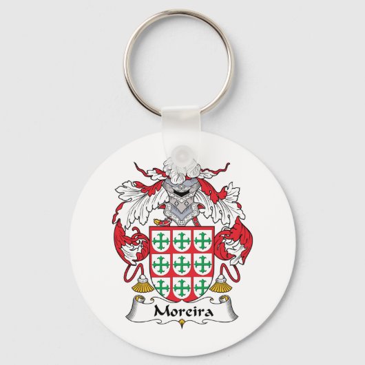 Moreira Family Crest Sleutelhanger (Voorkant)