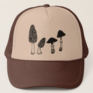 Morel & Amanita Trucker Hat Pet