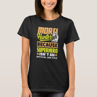 Morel Hunter Mushroom  Mycology Foraging T-shirt