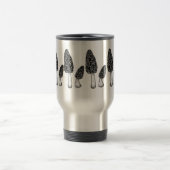 Morel Illustration Coffee Mok/Travel Mug Reisbeker (Center)