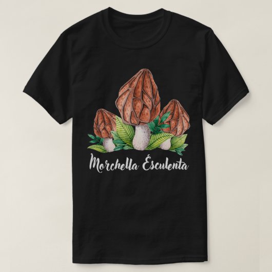 Morel Mushroom 4 T-shirt (Design voorkant)
