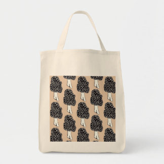 Morel Mushroom Canvas tas