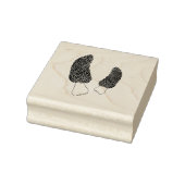 Morel Mushroom Drawing Rubberstempel (Stempel)