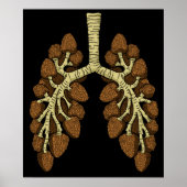 Morel Mushroom Gift Mannen Morel Mushroom Hunter Poster (Voorkant)