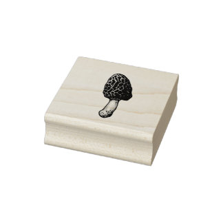 Morel Mushroom Rubberstempel