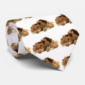 Morel Mushroom Stropdas (Opgerold)