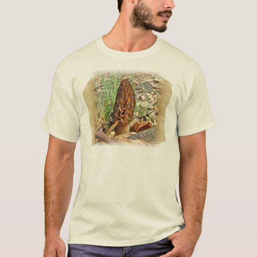 Morel Mushroom T-shirt (Voorkant)
