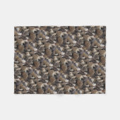 Morel Mushrooms Fleece Deken (Voorkant (Horizontaal))