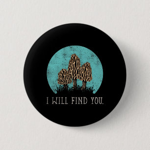 Morel Paddenstoel Paddenstoel Paddenstoel Verzamel Ronde Button 5,7 Cm