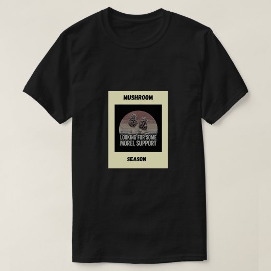 Morel Support 1 T-shirt (Design voorkant)