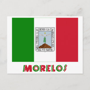 Morelos Onofficiële vlag Briefkaart