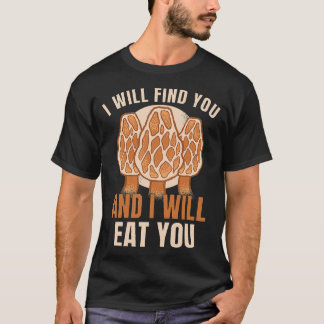 Morels paddenstoel Picker paddenstoel boer paddens T-shirt