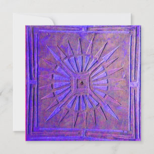 MORENDE STAR, helder blauw, wit Aankondiging