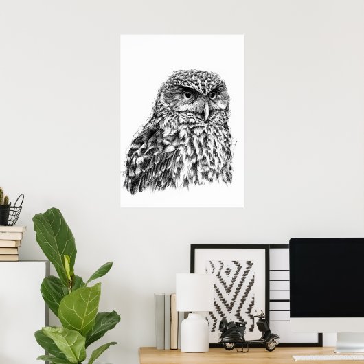 morepork poster (Thuiskantoor)